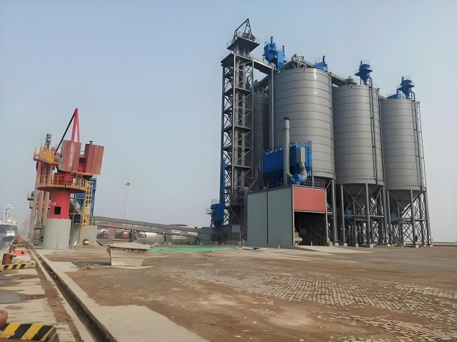 高架骨料倉(cāng)